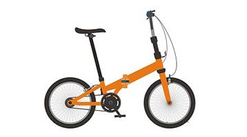 bicicletta elettrica pieghevole