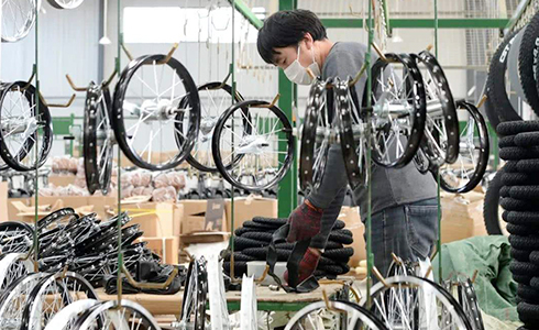 Trabajadores de la inspección de materiales